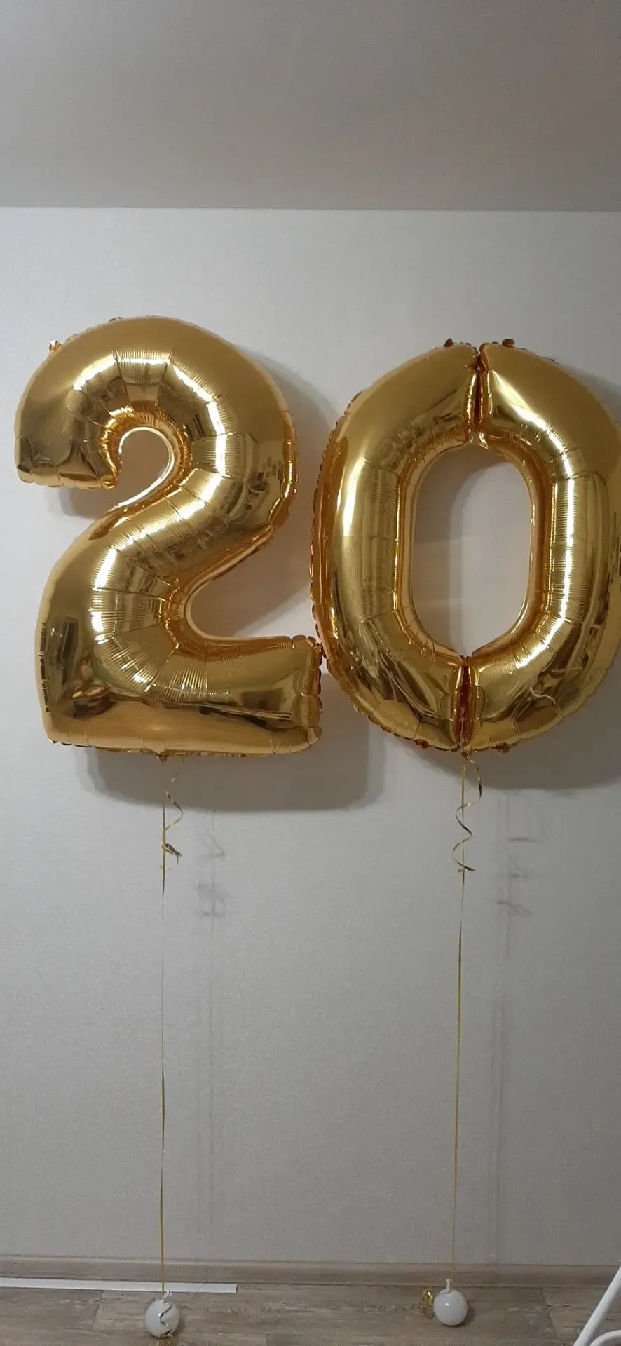 Шарики на юбилей 20 лет
